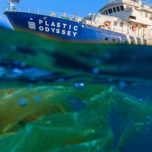 Plastic Odyssey en escale à Saint-Malo
