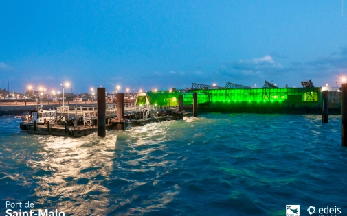 La gare de la Bourse célèbre la Saint-Patrick