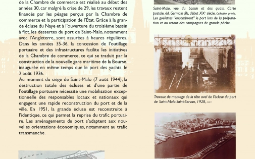 Les aménagements du port de Saint-Malo (1900 - 1965)