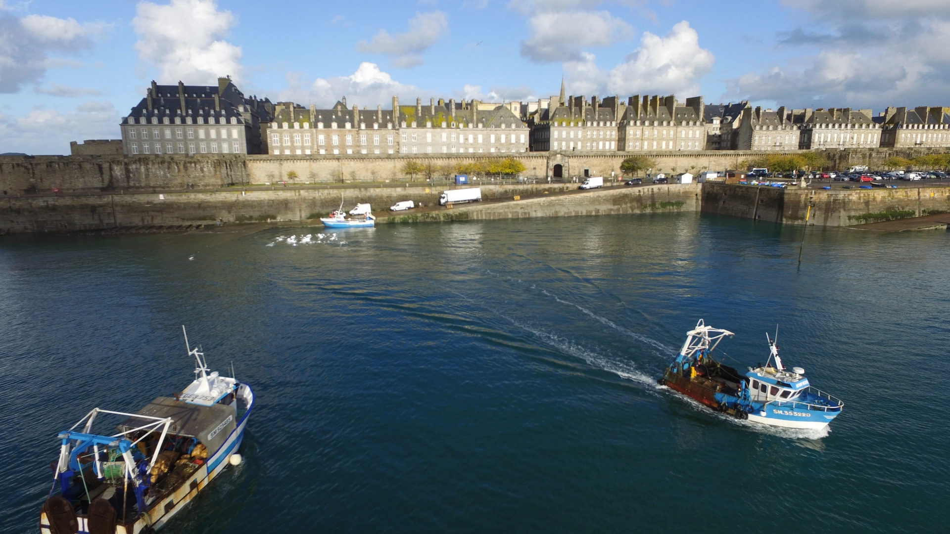 Port de Commerce et Pêche à Saint-Malo 