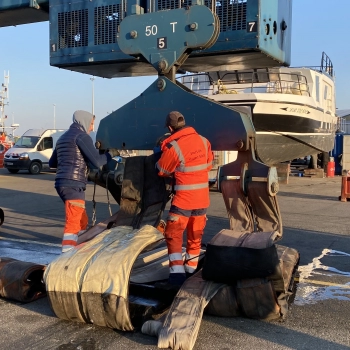 CP - 18 mars 2020 - COVID-19 - Le port de Saint-Malo assure le maintien des activités