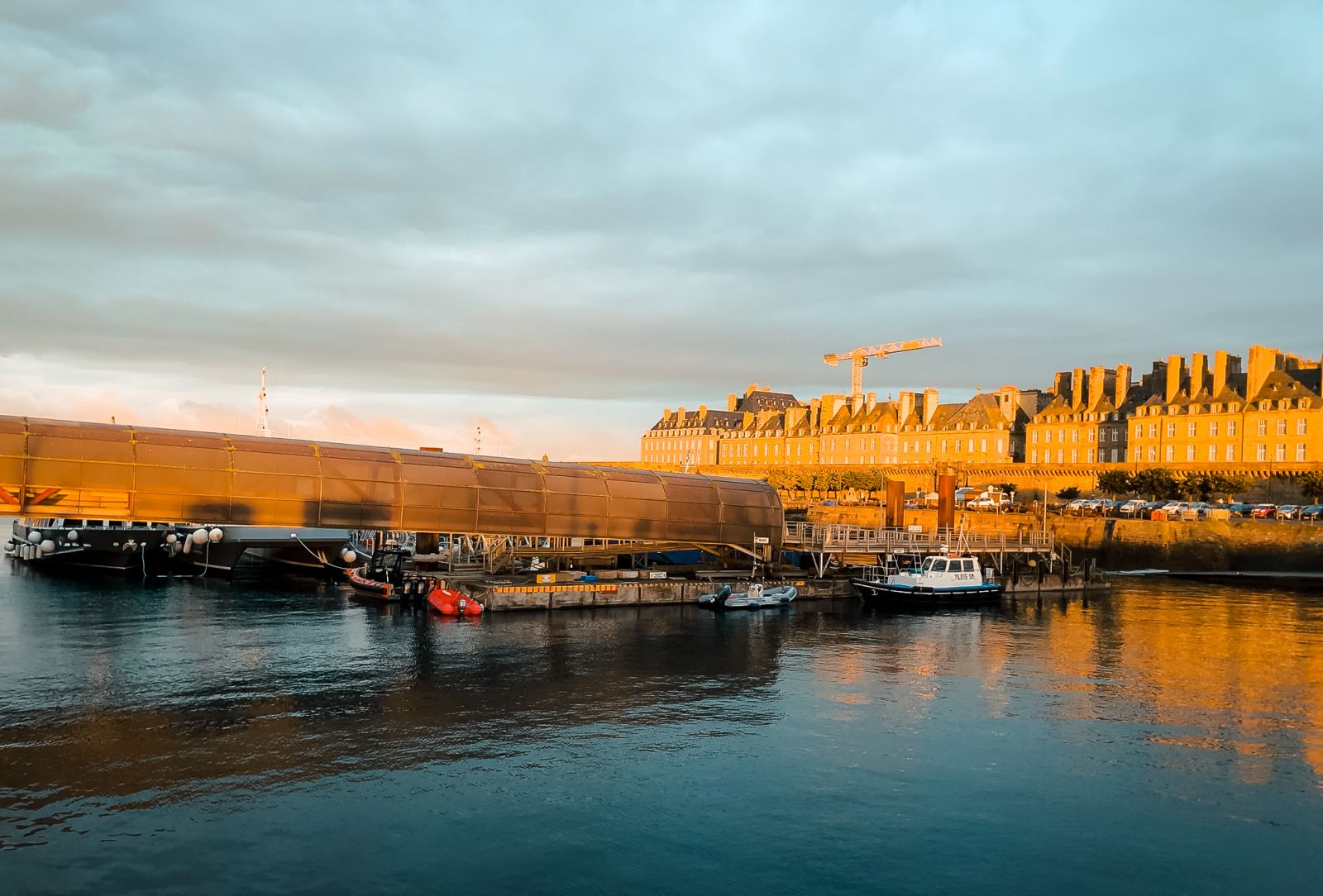 La gare maritime de la Bourse